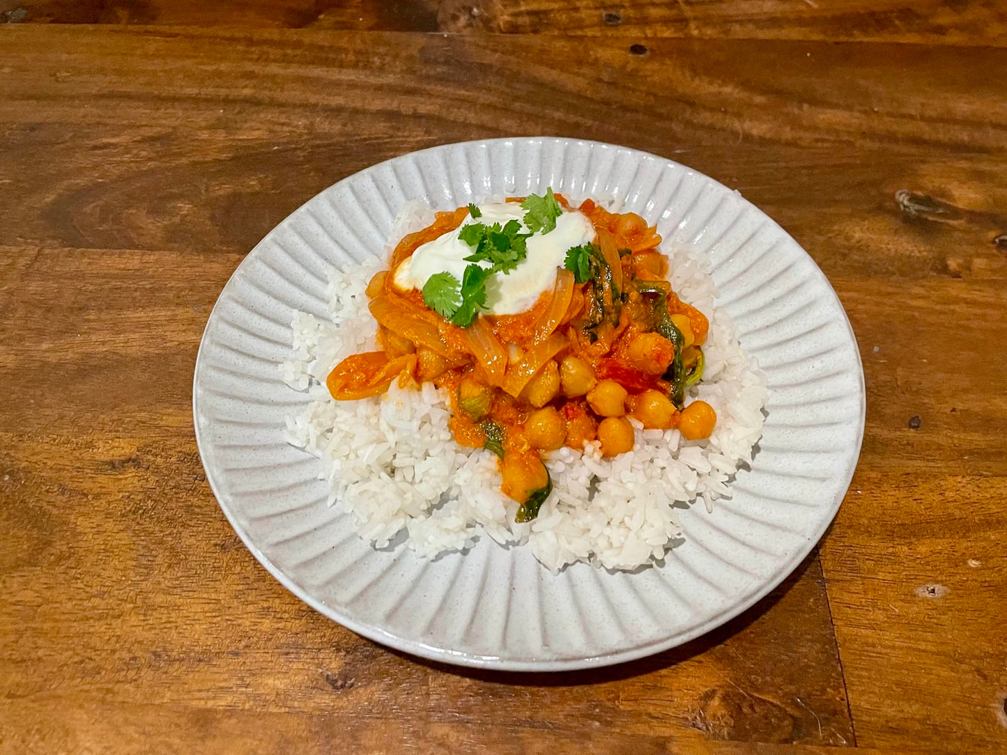 Coconut Chickpea Curry