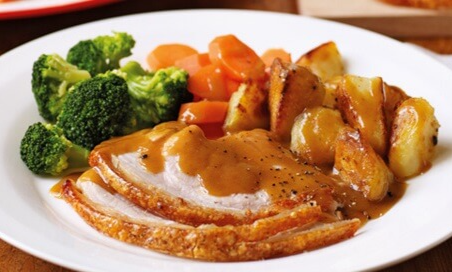 Roast Pork Dinner