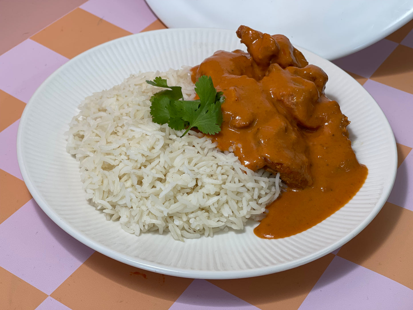 Butter Chicken with Rice