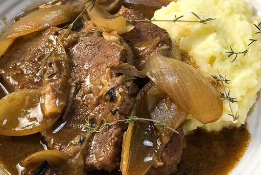 Braised Steak & Onions