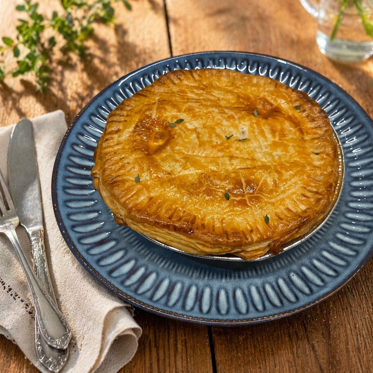 Chicken and Leek Pie