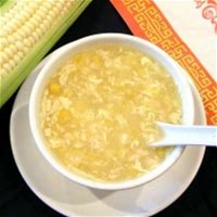 Chinese Sweet Corn and Chicken Soup