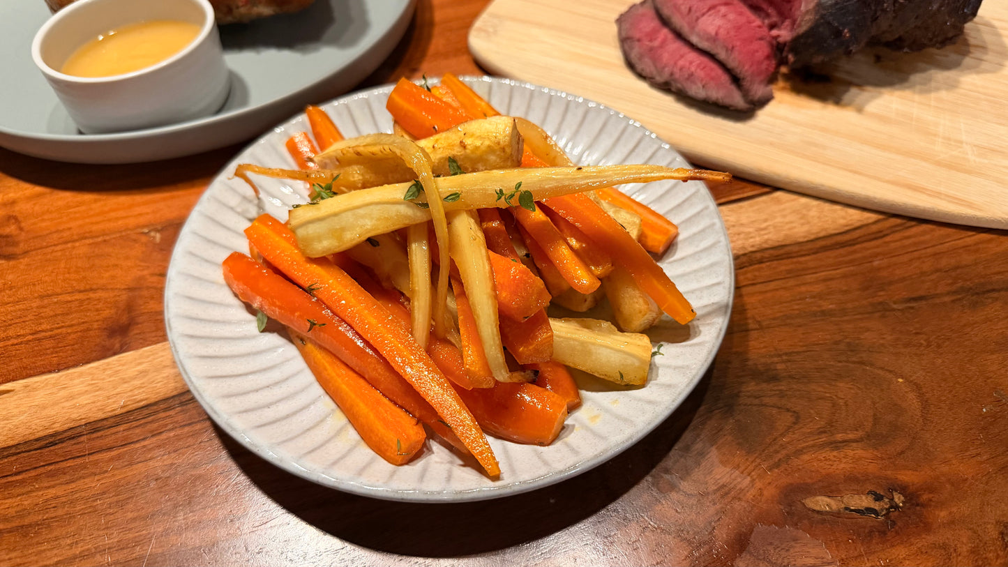 Honey Roasted Carrots & Parsnips – Christmas Side