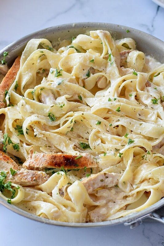 Chicken Alfredo (Gluten Free)