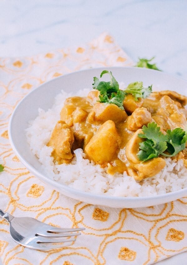 Chicken and Vegetable Curry and Rice