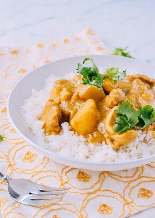 Chicken and Vegetable Curry and Rice